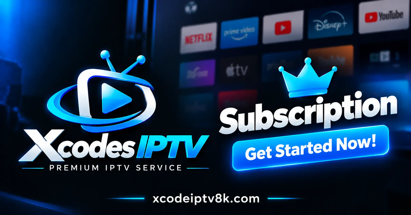 XCode IPTV 8K Subscription Plans